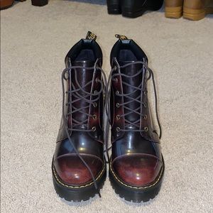 NWOT Dr. Martens Averil Boots - Cherry Arcadia